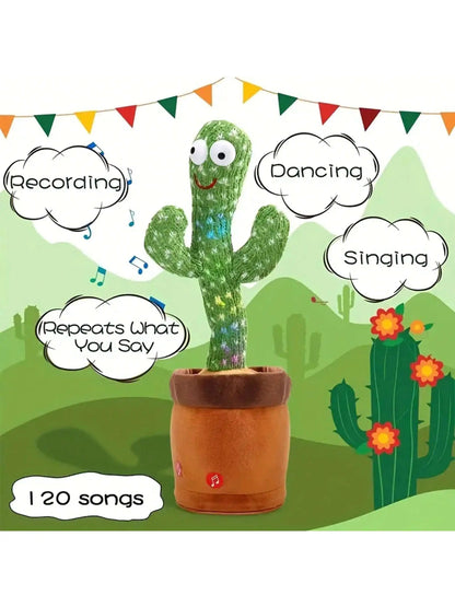 Dancing Talking Cactus - Singing Mimicking Recording Repeating