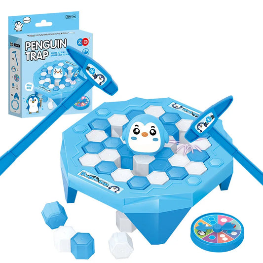 Ice Breaking Penguin frog trap board game